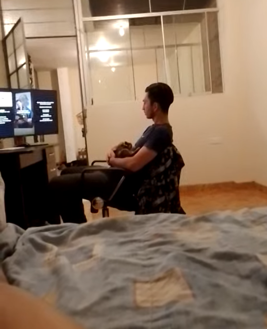 The early days — the first office in my bedroom