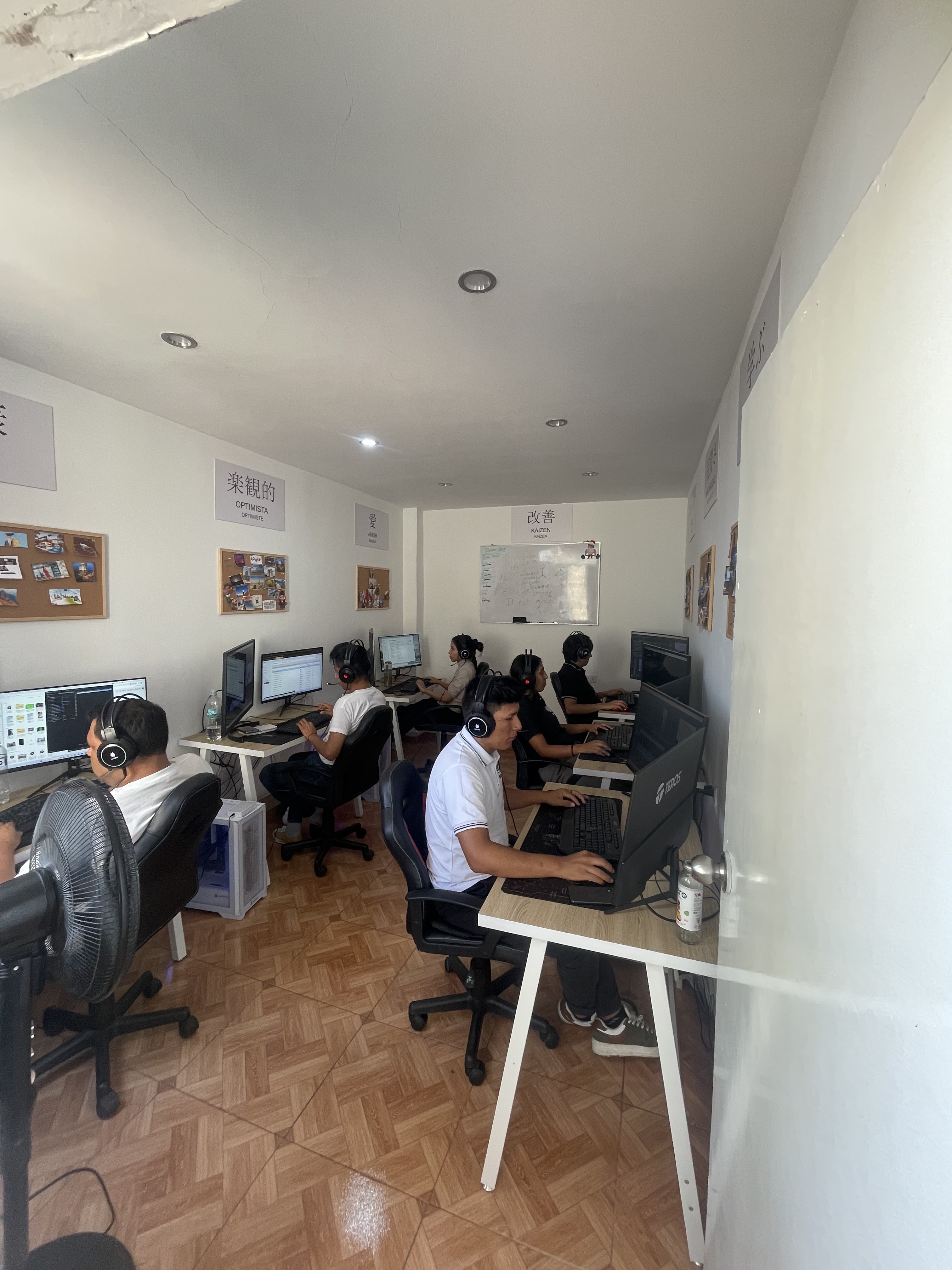 The team grows to 8 people